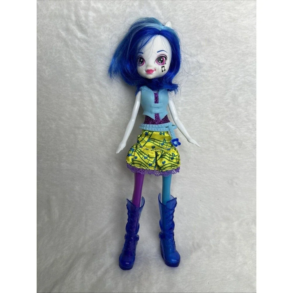 Hasbro 2014 My Little Pony Equestria Girls Rainbow Rocks DJ Doll 9 Inch w/ Combs